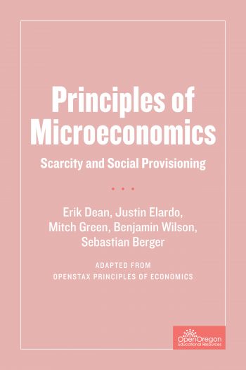 Cover image for Principles of Microeconomics: Scarcity and Social Provisioning