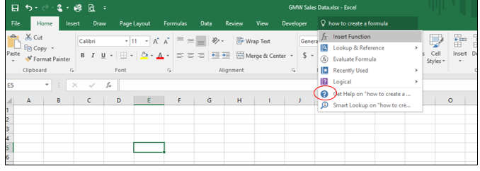 Overview Of Ms Excel