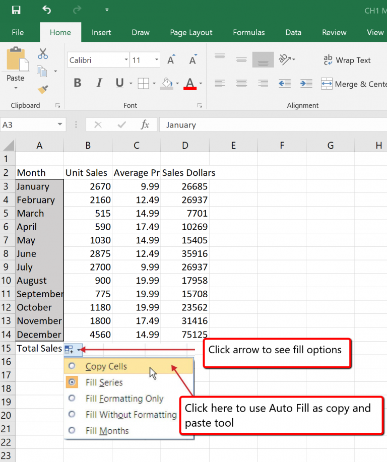 1.2 Entering, Editing, and Managing Data Beginning Excel 2019
