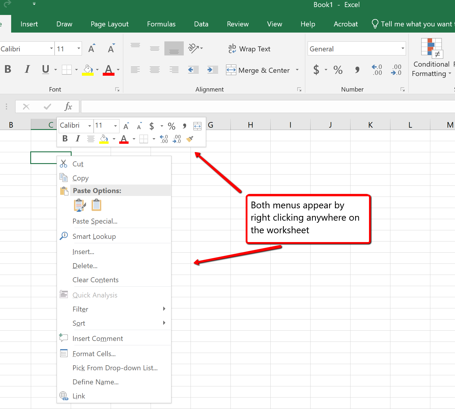 1.1 Overview of Microsoft Excel \u2013 Beginning Excel 2019