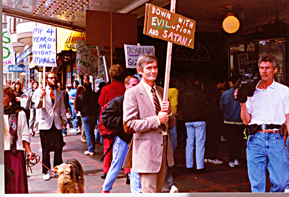 Fantasia Protest, Castro Theater, 1991
