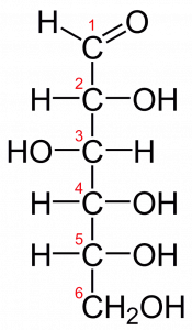 struttura del glucosio