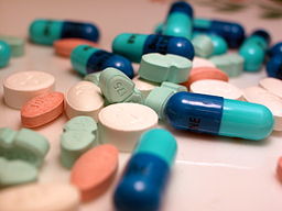 Image of a collection of various pills.