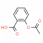 Aspirin. Structure contains 1 benzene ring.