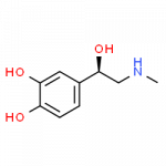 epinephrine. Structure contains 1 benzene ring.