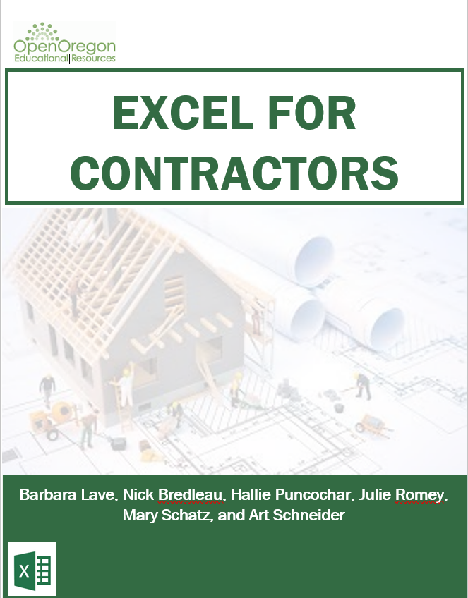 Cover image for Excel for Contractors