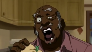 screenshot from The Boondocks