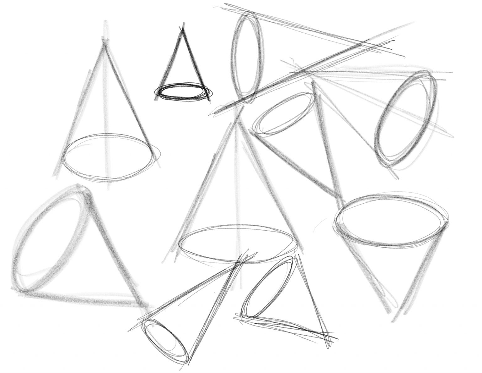 Exercise 3.6 Cones Drawing is Seeing