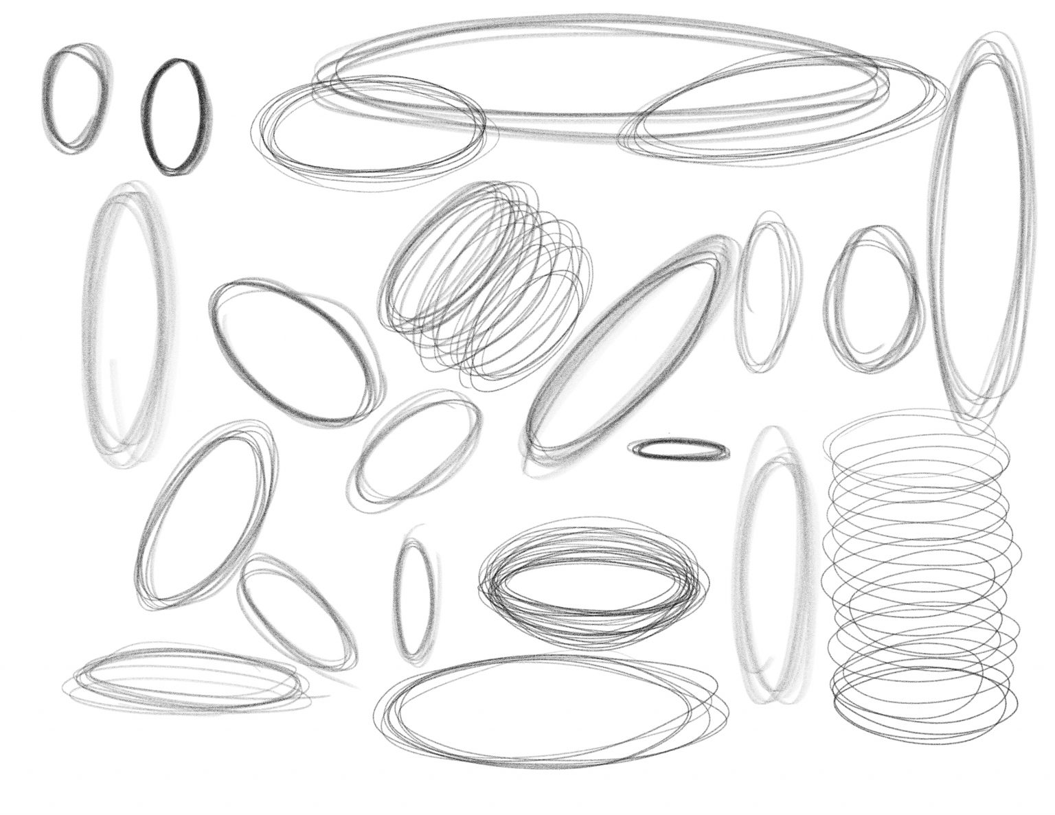 Exercise 3.4 Ellipses Drawing is Seeing