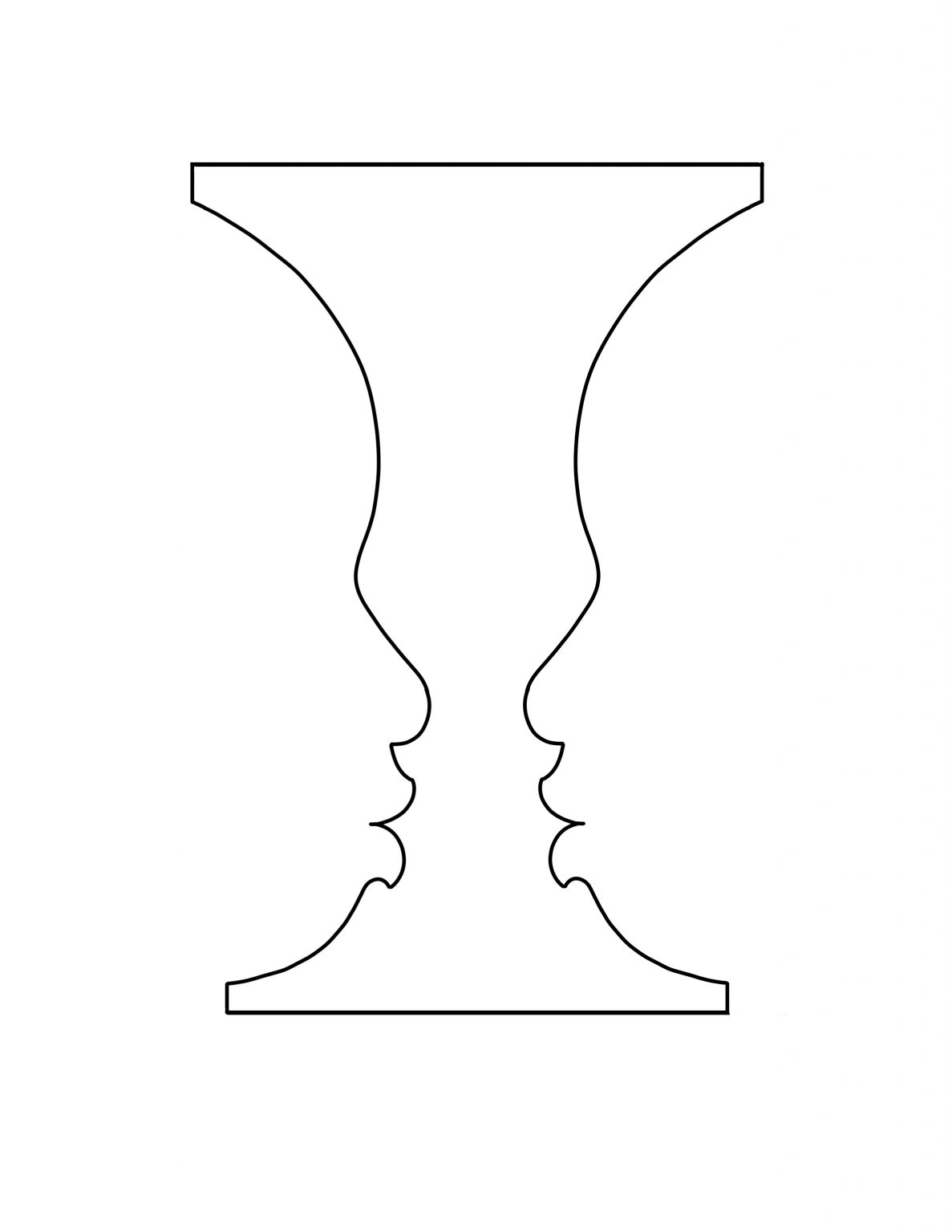 Exercise 4.6 Vase Face Drawing Drawing is Seeing