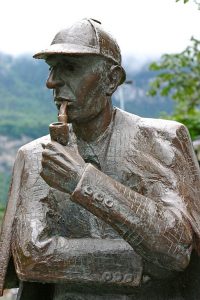 Sherlock Holmes Statue, photo by Juhanson