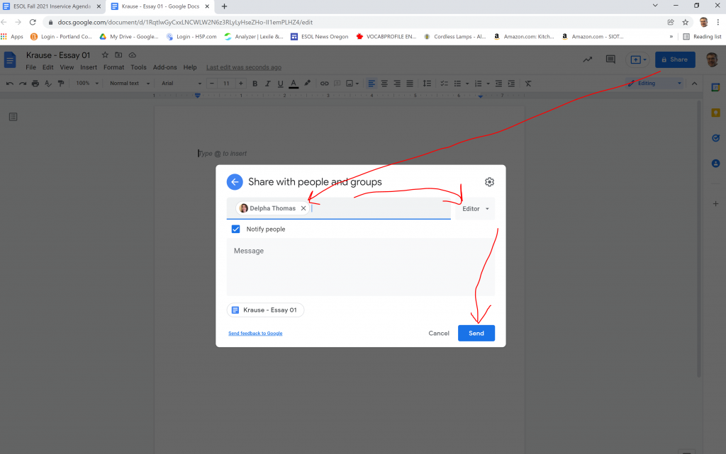 how to make a 5 paragraph essay on google docs