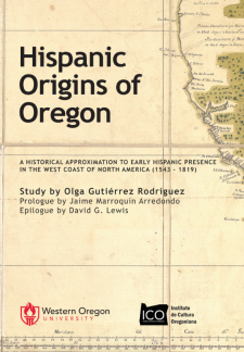 Hispanic Origins of Oregon book cover