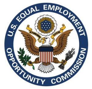 Official seal of the Office of the U.S. Equal Employment Opportunity Commission showing an eagle.