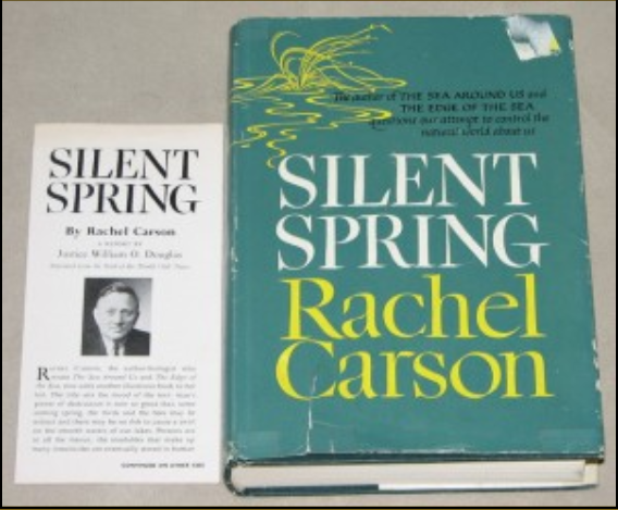 The book cover of Silent Spring by Rachel Carson