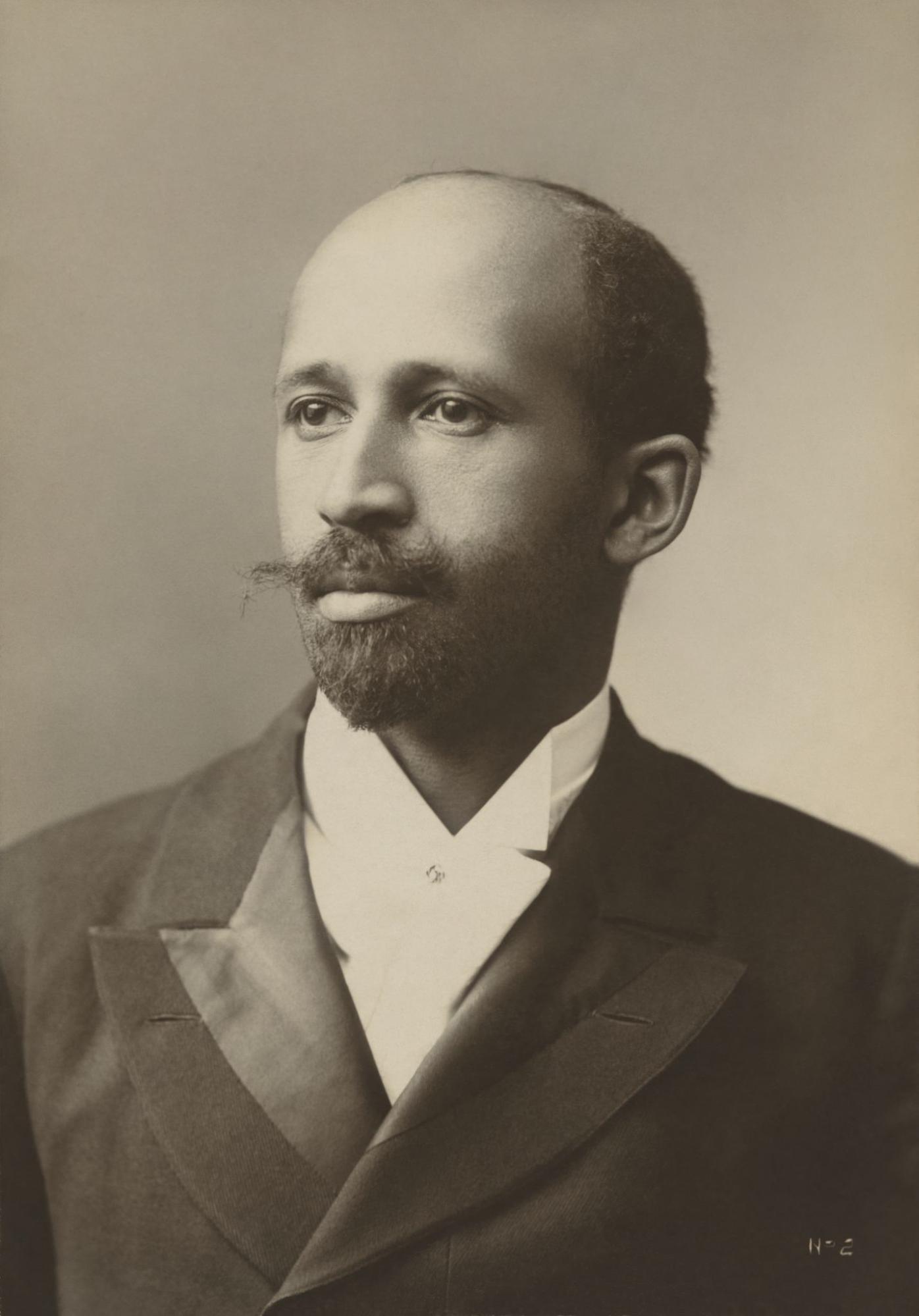 Old black and white photograph of a Black man
