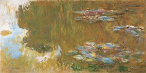 Monet&#039;s waterlily painting