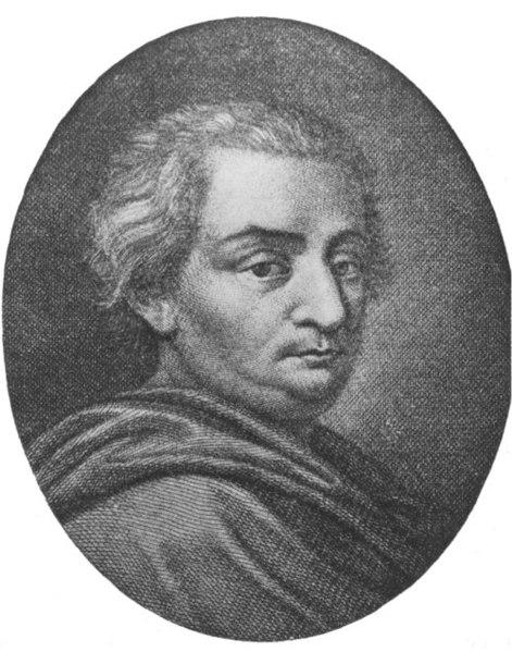 Black and white image of Cesare Bonesana di Beccaria (1738–1794), the father of classical criminology.