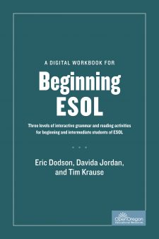A Digital Workbook for Beginning ESOL book cover