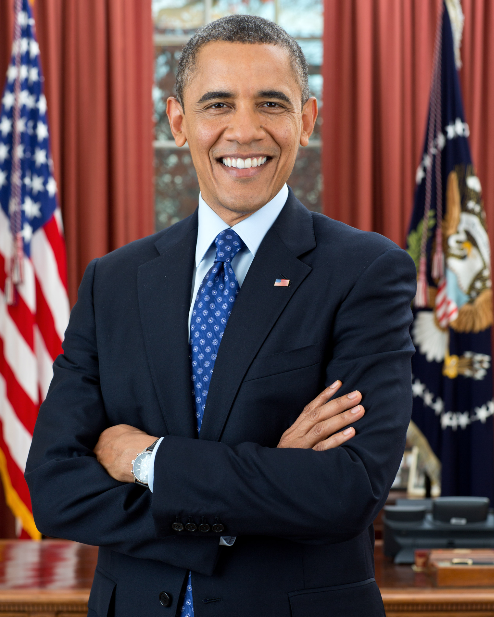 Headshot of President Barack Obama