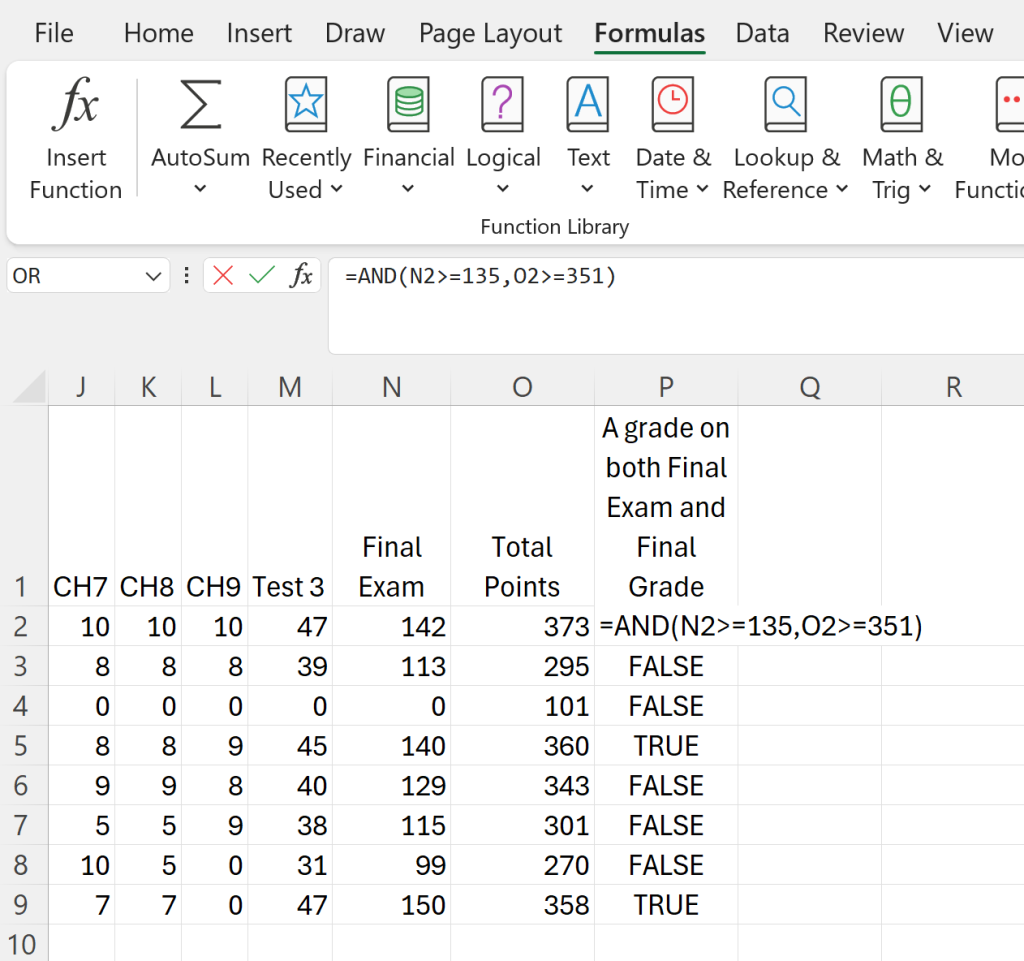 3.2 Logical and Lookup Functions – Introduction to Excel for Business Data