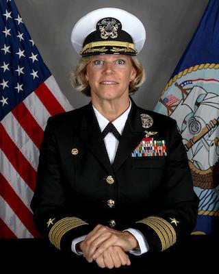 Photo of Amy Bauernschmidt in uniform