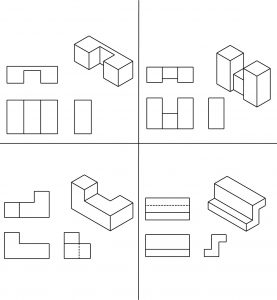 orthographic drawing geometry