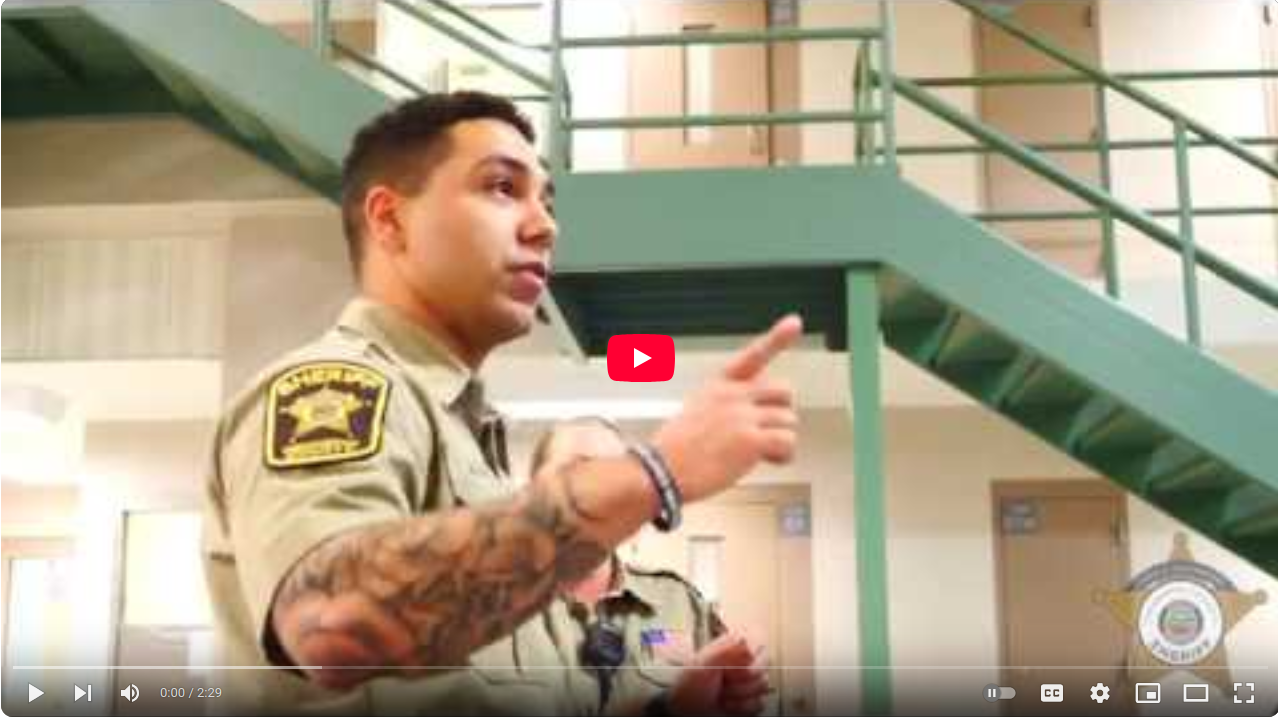 Screengrab of Detention Deputies Video.