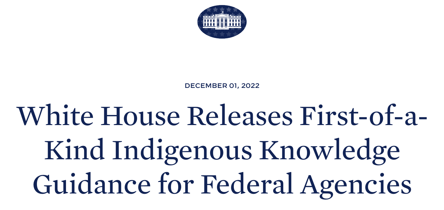 screenshot from the White House web site.