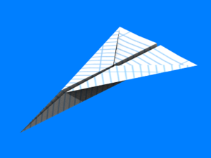 Simple paper airplane
