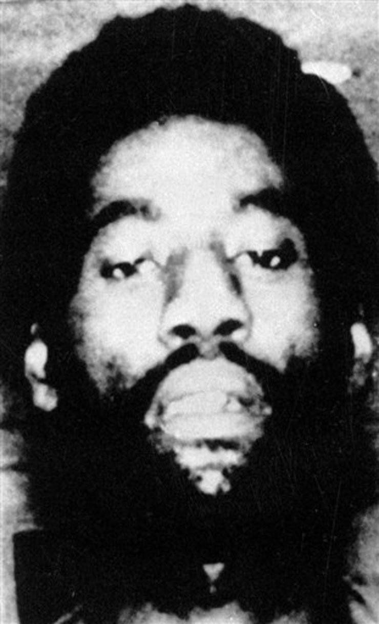 Black and white photo of Willie Horton