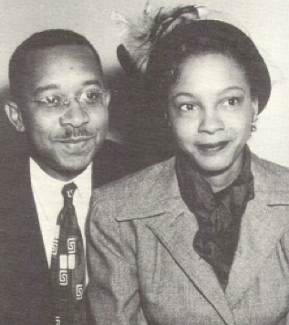 Picture of sociologists Kenneth and Mamie Clark