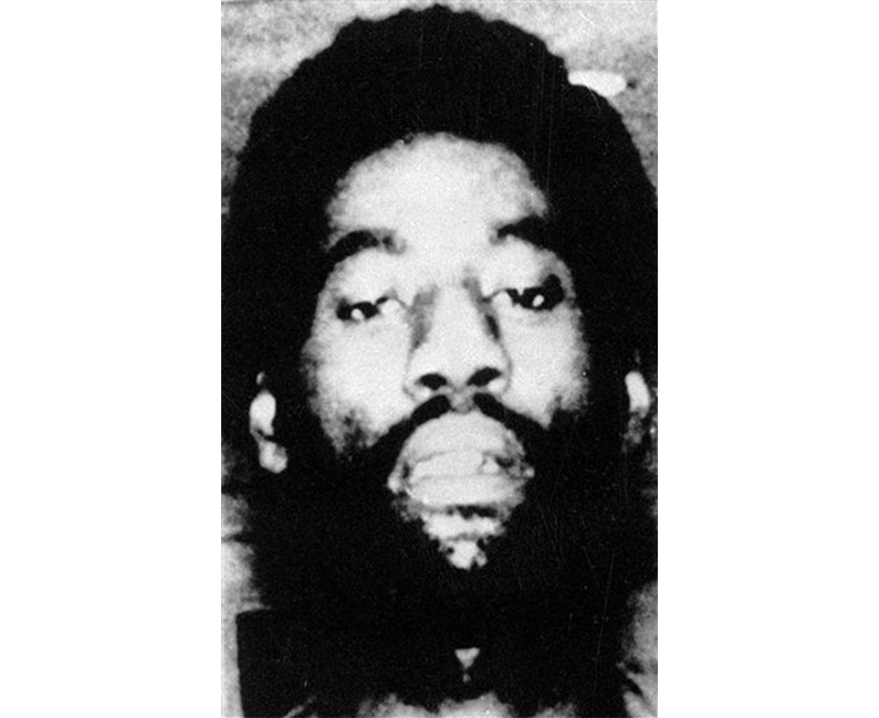 Black and white photo of Willie Horton