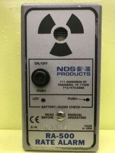 RA-500 Rate Alarm device on wall