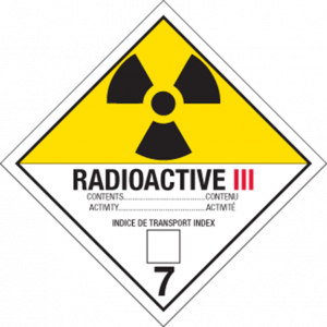 Sign that says Radioactive III