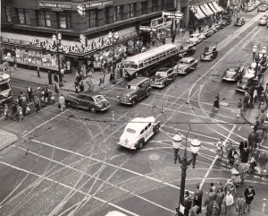 street scene in Portland