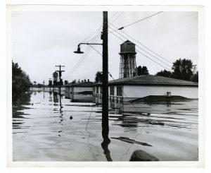 flooded houses in Vanport