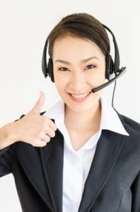 woman wearing headphones and microphone headset