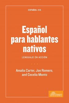 SPN215: Español para hablantes nativos book cover