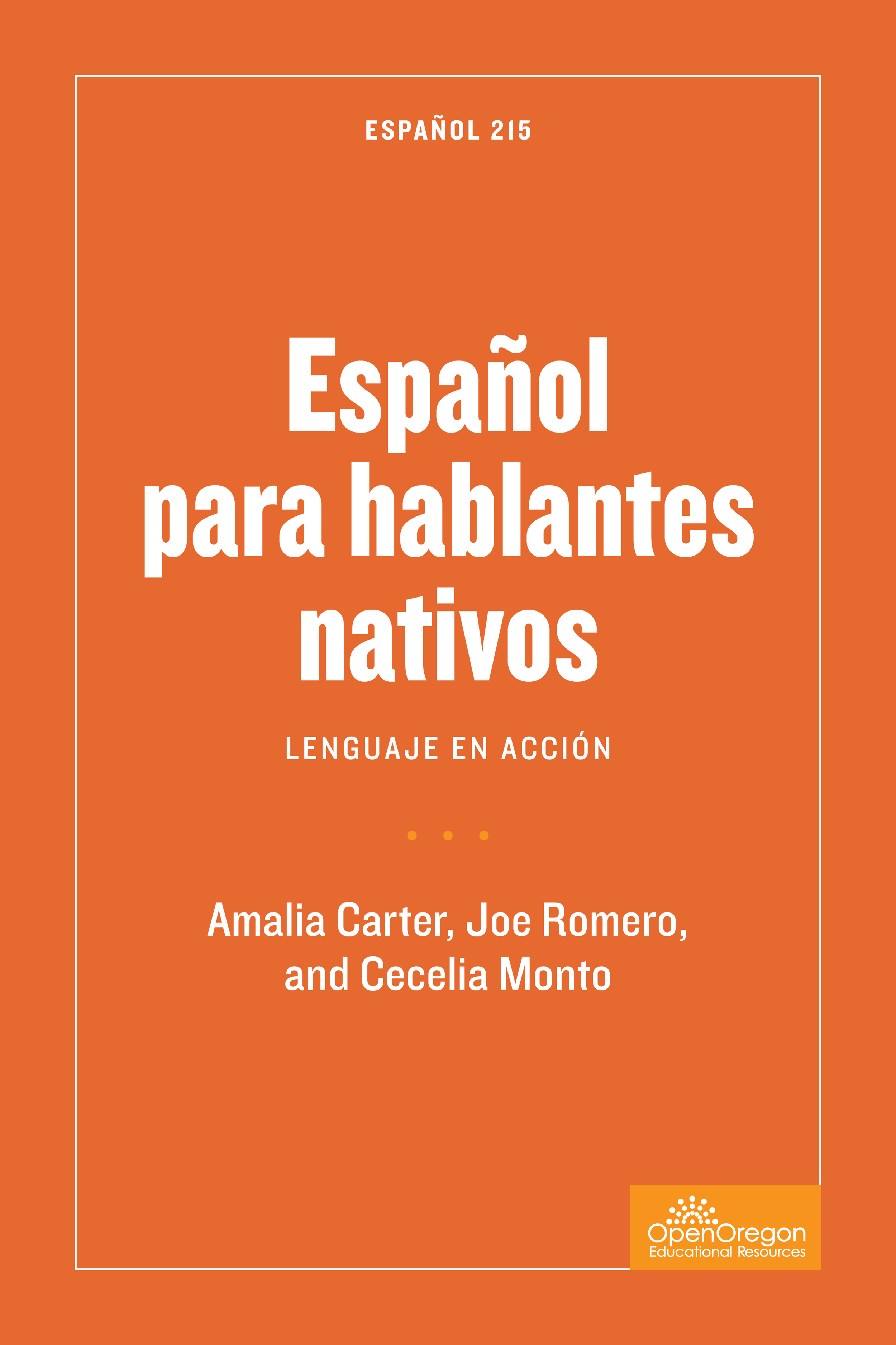 SPN215: Español para hablantes nativos