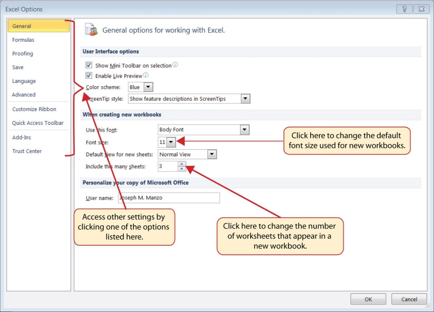 1 1 Overview Of Microsoft Excel Beginning Excel First Edition