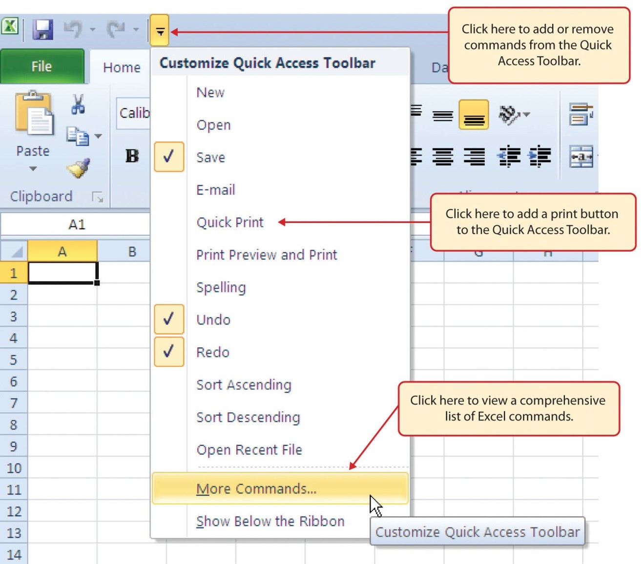 quick print excel