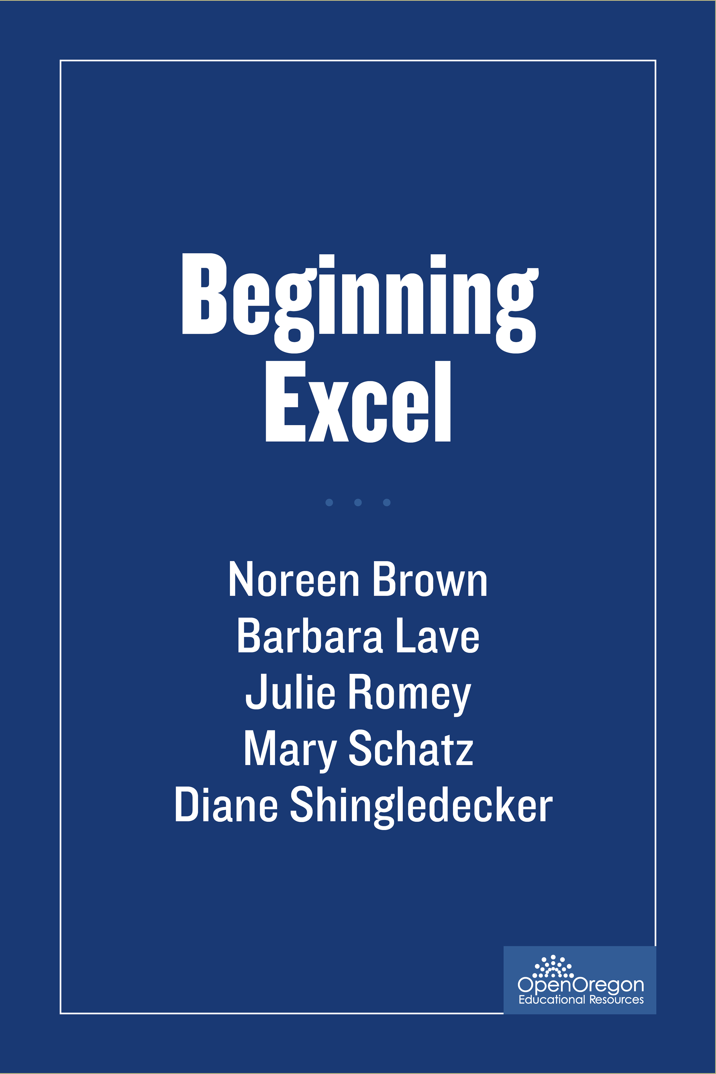 Beginning Excel, First Edition