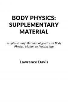 Body Physics: Supplementary Material book cover