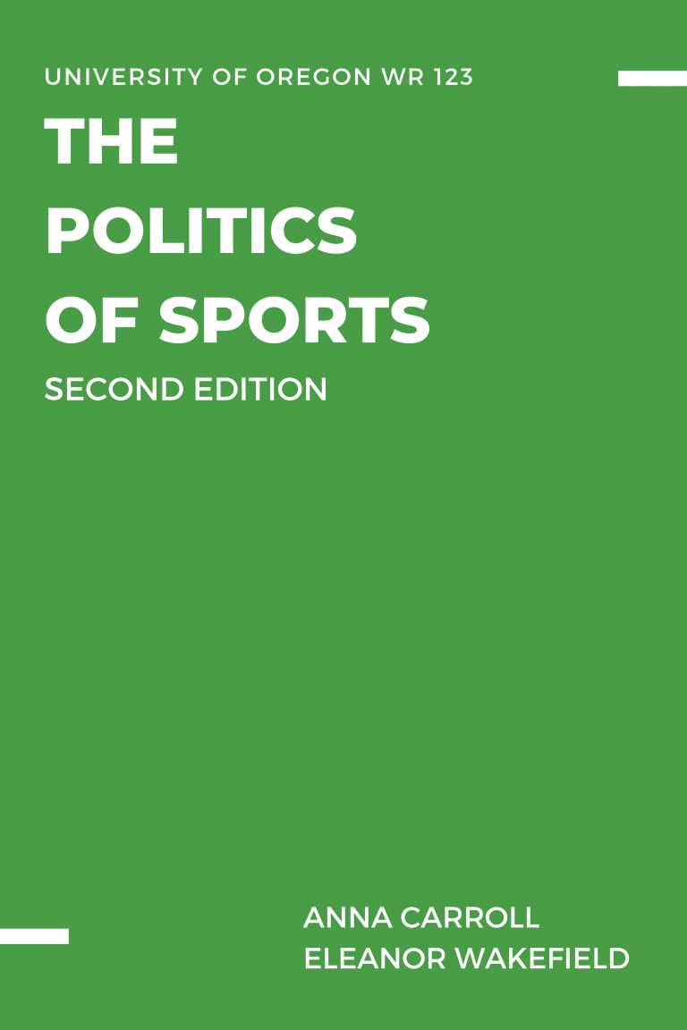 politics in sports research paper