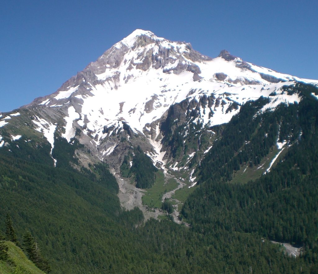 Harvesting situation on flat terrain (site A) and steep slope